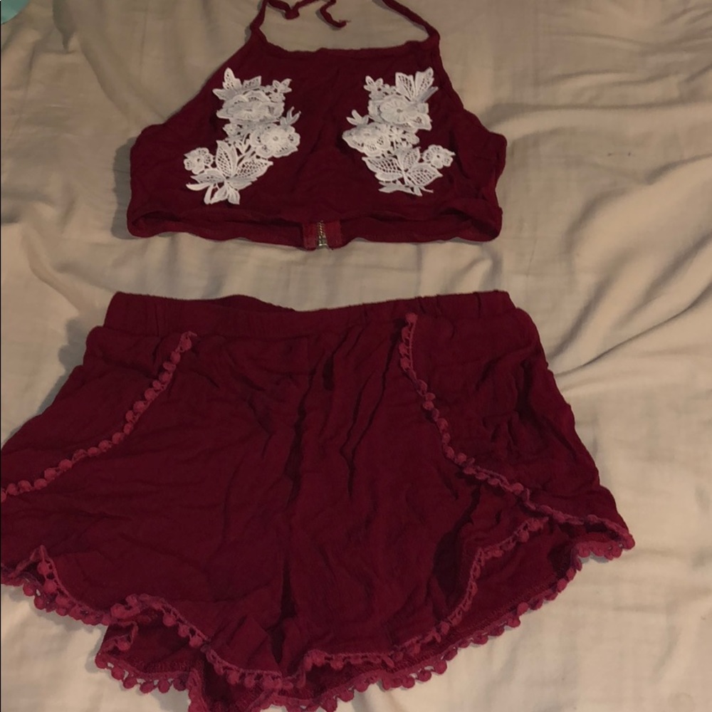 Shirt and shorts set